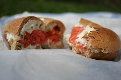 best bagels nyc H&H bagels and lox