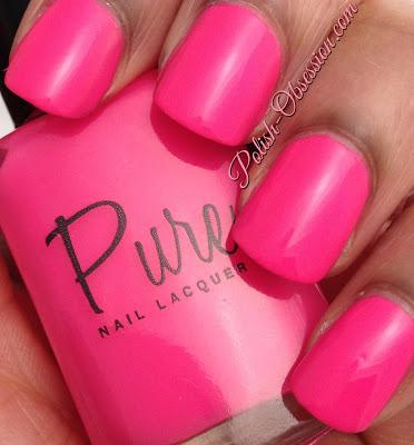 PURE Nail Polish Swatches & Review