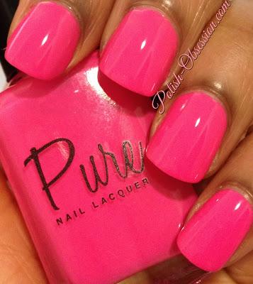 PURE Nail Polish Swatches & Review