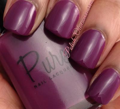 PURE Nail Polish Swatches & Review