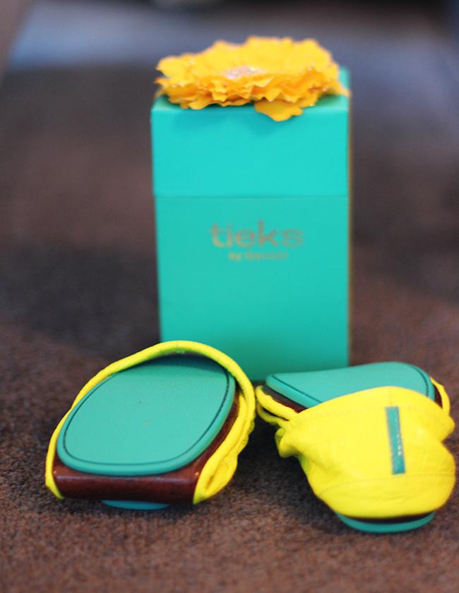 tieks unmellow yellow box