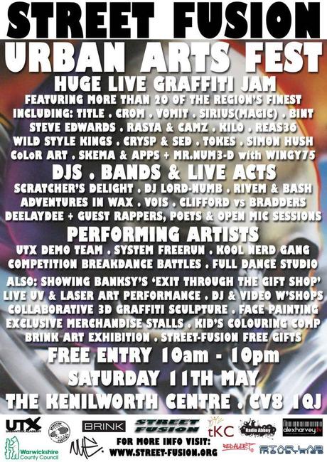 street fusion flyer Street Fusion Urban Arts Fest