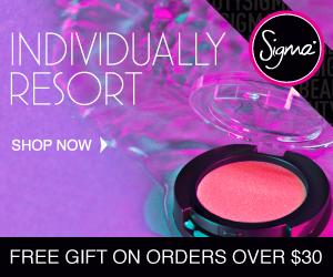 NEW at Sigma Beauty: Individual Resort Shadows