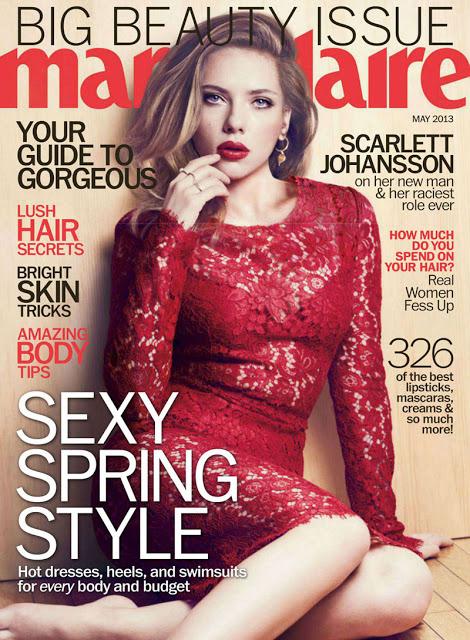 SCARLETT JOHANSSON FOR MARIE CLAIRE US MAY 2013
