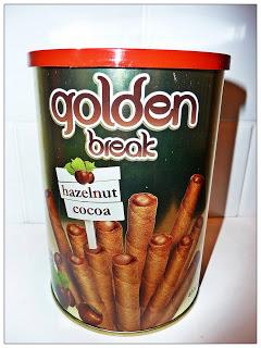 Golden Break Cocoa and Hazelnut Cream Wafers