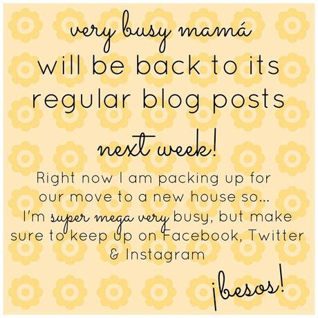 Very Busy Mamá is MOVING!