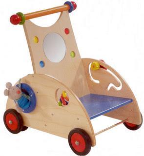 Toy Tuesday: Eco-Friendly Wooden Baby Walkers