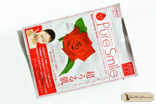 Pure Smile Rose Essence Japanese Sheet Mask Review