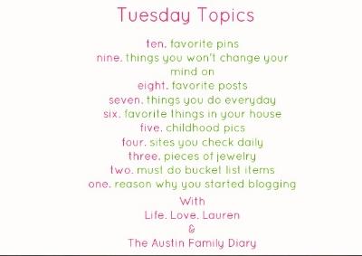 The Austin Family Diary