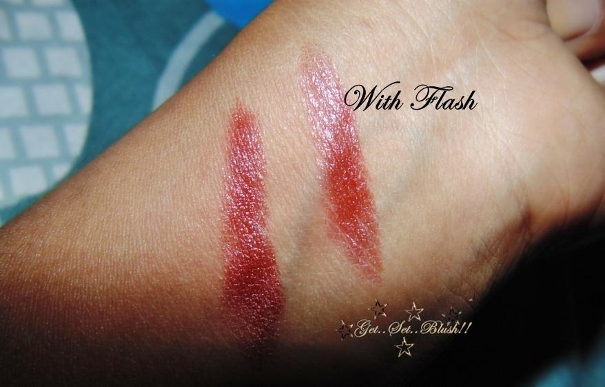 Colorbar Velvette Matte Lipstick in Love that Rust-Review,Swatch,On my lips