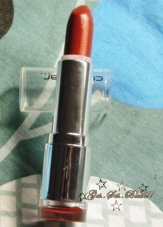 Colorbar Velvette Matte Lipstick in Love that Rust-Review,Swatch,On my lips