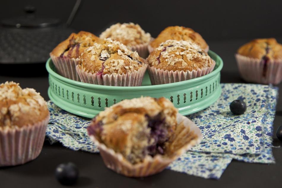 Blueberry muffins 4