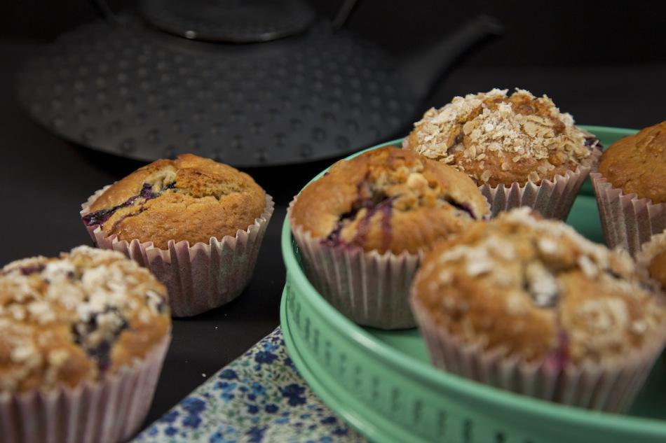 Blueberry muffins 3