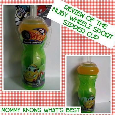 Nuby Wheelz Sport Sipper Cup for Kids Review