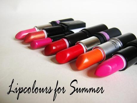 My Summer Lipcolour Picks!