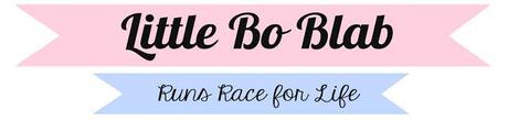 Bo Blab runs Race for Life!