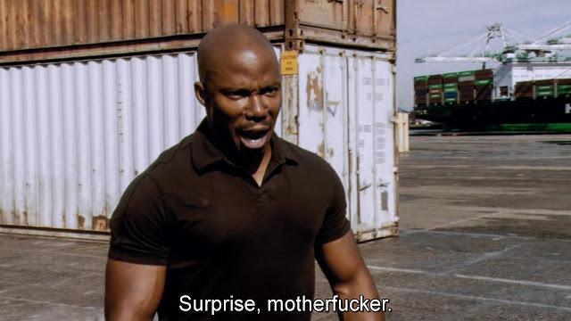 sgt doakes from dexter saying surprise motherfucker