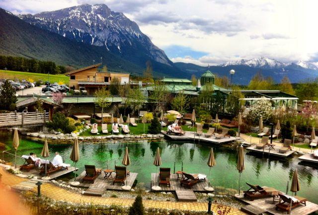 Alpenresort Schwarz Outdoor pool in Tyrol, Austria