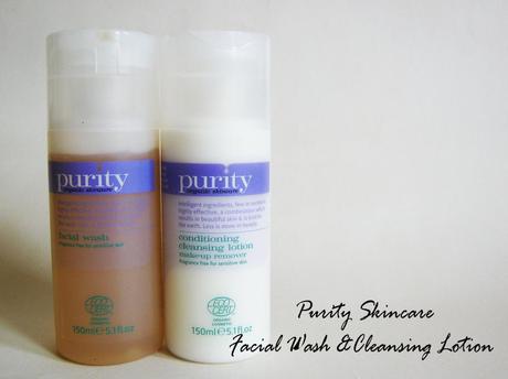 Purity Organic Skincare - Facial Wash & Cleansing Lotion