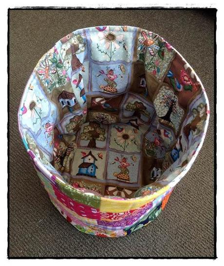 Show & Tell - Patchwork Baskets