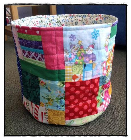 Show & Tell - Patchwork Baskets