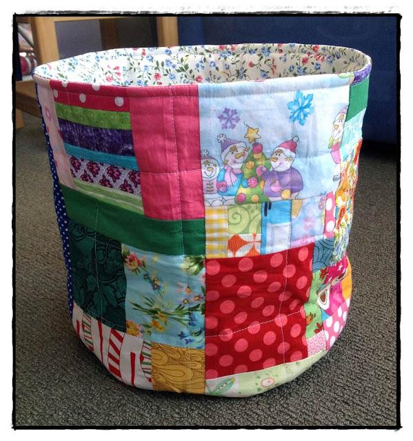 Show & Tell - Patchwork Baskets