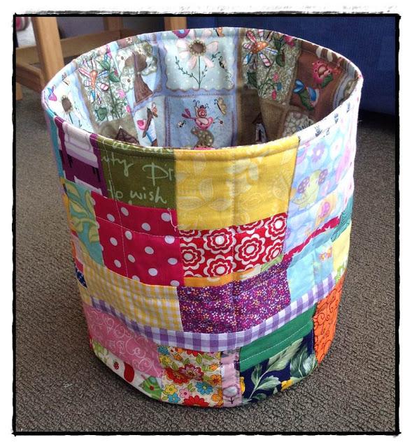 Show & Tell - Patchwork Baskets