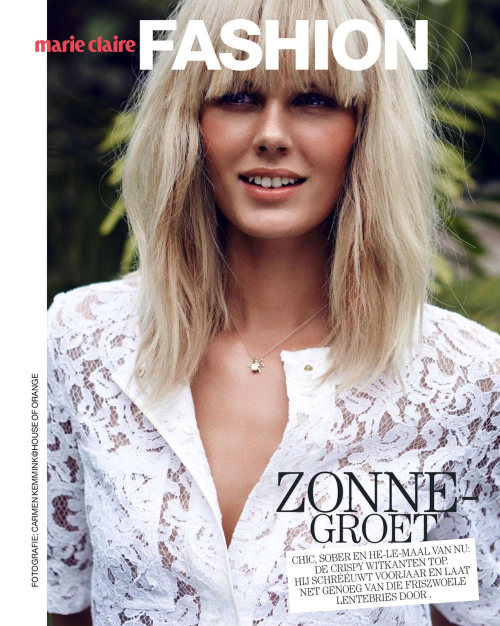 Marlijn Hoek by Carmen Kemmink for Marie Claire Nederland May 2013