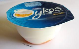 Oykos Luxury Greek Style Peach Yogurt