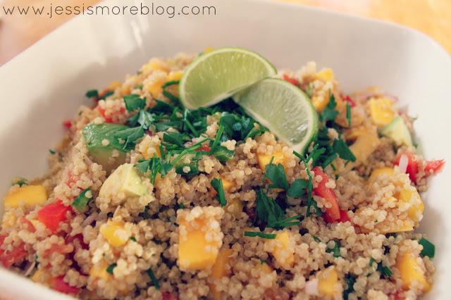 Mango Avocado + Veggie Salad