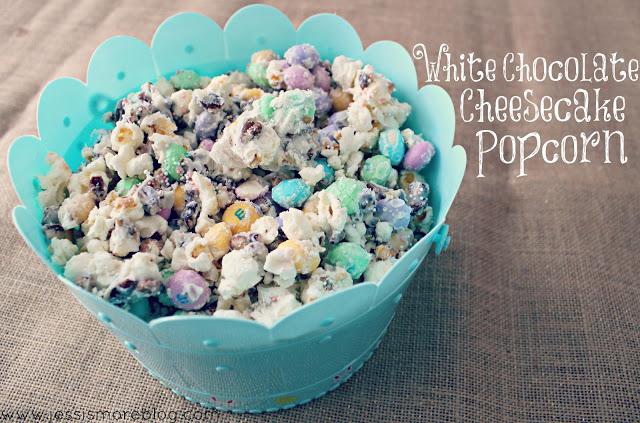 Saw It :: Pinned It :: Did It {white chocolate cheesecake popcorn}