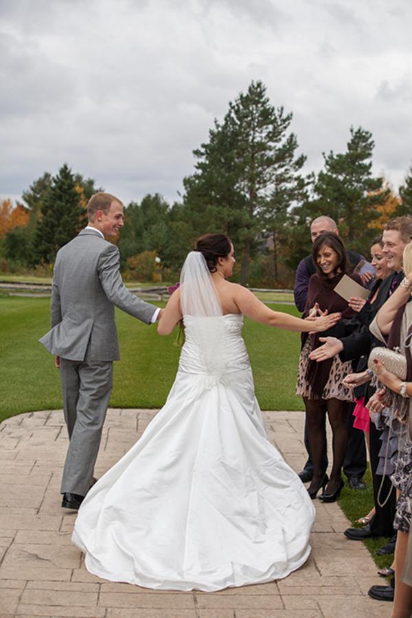 Purple Fall Wedding