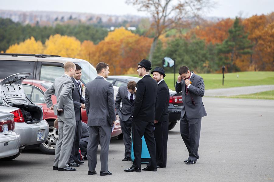 Purple Fall Wedding