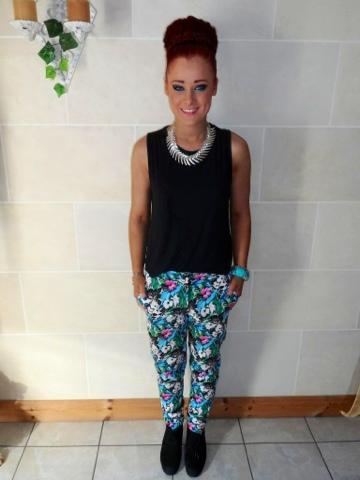 OOTD - Floral Trousers