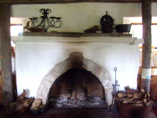 Fireplace in Northern New Mexico.