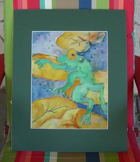 Silk Painting for June 2013 Hospice Silent Auction