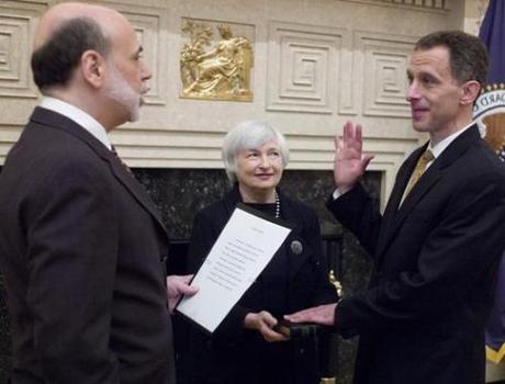 Jeremy Stein sworn in