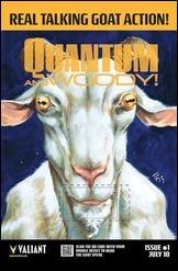 Quantum and Woody Goat QR Poster