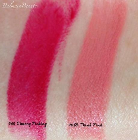 Wet N' Wild Think Pink and Cherry Picking Lipsticks