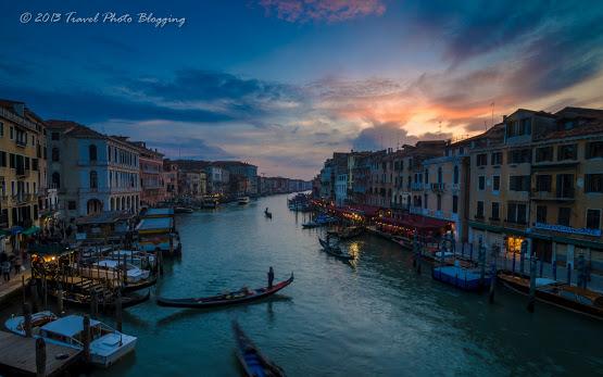 Venice in photos - Before and after sunset