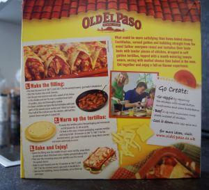 Enchilada Box Instructions