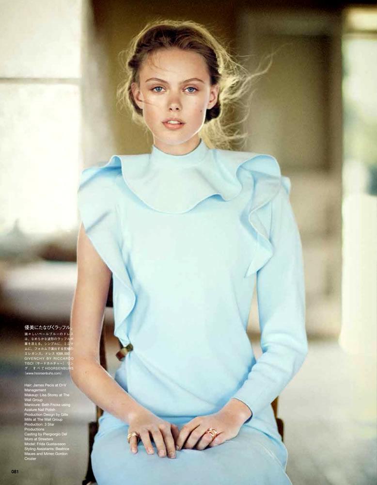Frida Gustavsson by Boo George for Vogue Japan June 2013 3