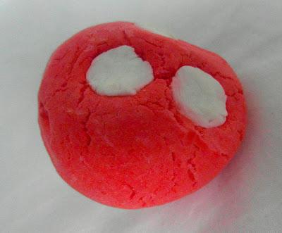 Lush cosmetics bubble bar in Magic Mushroom and The Carrot