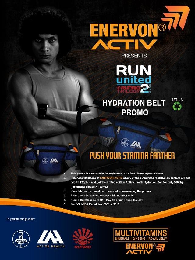 Grab A Hydration Belt For Only P200