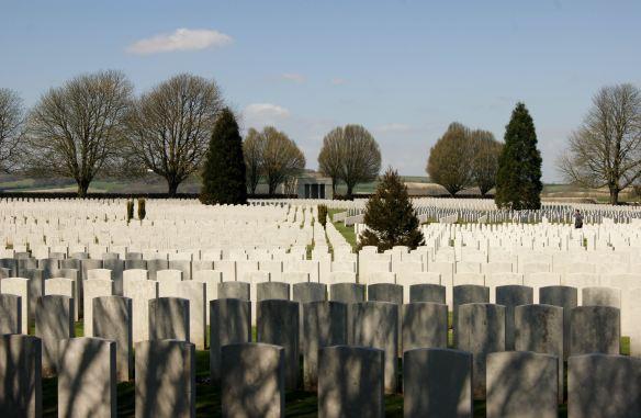 Graves WWI Cemetery France