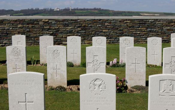 Headstones British Cemetery France