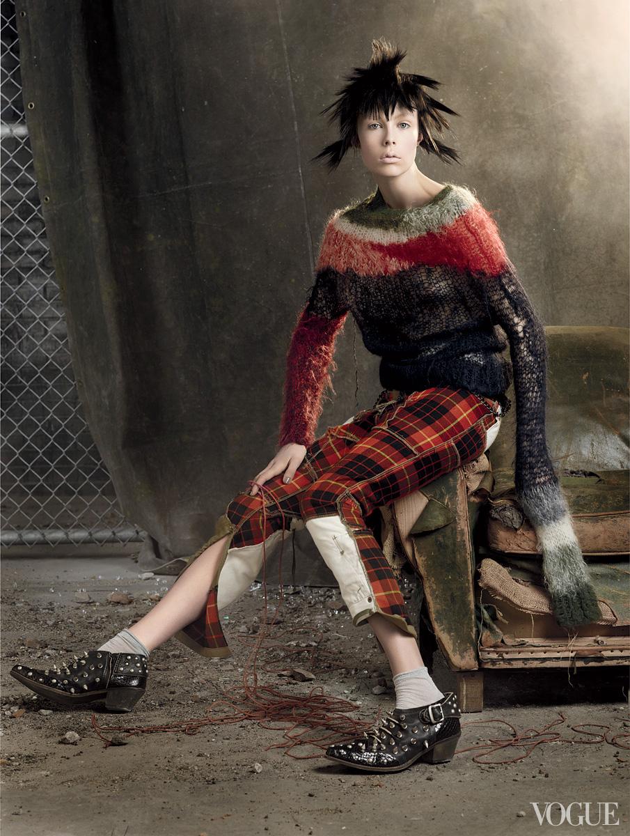 Edie Campbell by Steven Meisel for Vogue US May 2013 3