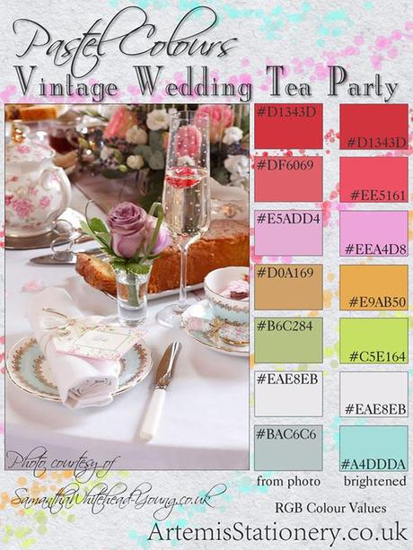 Classic vintage styling and color ideas