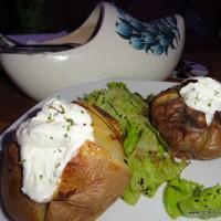 Baked Potato with sour cream