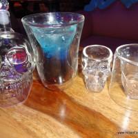 Variety of cocktail glasses